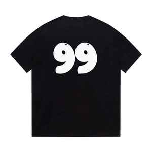 T-shirt pour homme de qualité 100% coton Col rond Manches courtes Grande taille Différentes couleurs disponibles avec logo imprimé à l'écran - Product Image 5