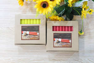 Bougies coniques parfumées à la machine, bougies pour dîner en cire de paraffine, décoration intérieure personnalisée pour mariages, nouvel an, livraison rapide, vente en gros - Product Image 6