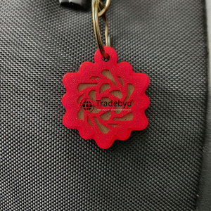 Tradebyd Porte-clés en bois en vrac Cadeaux naturels faits à la main pour les événements d'entreprise - Product Image 4