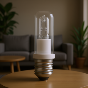 Bombilla Halógena Tubular Eco 175W E27 230V, Solución de Iluminación Ecológica - Product Image 3