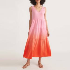 Robe Débardeur Décontractée pour Femme – Couleur Unie, Fermetures Éclair, 100 % Coton Léger et Fluide pour l'Été et la Plage - Product Image 6