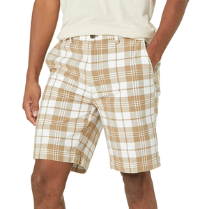 ชุดเดรสไฮบริดสำหรับผู้ชายกางเกงขาสั้นผ้ายืดแบบลำลองผ้าชิโน่ด้านหน้าแบนน้ำหนักเบาแห้งเร็วมีกระเป๋าจำนวนมากผลิตจากโรงงาน - Product Image 4