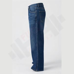 Pantalones Vaqueros Casuales de Mezclilla para Hombre, Ajuste Holgado, Aspecto Atractivo, Algodón, Profesional, a la Moda, Tallas Grandes, Proveedor al por Mayor - Product Image 3