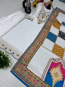 DESIGNER <b>TOP</b>-BOTTOM WITH DUPATTA FOR <b>WEDDING</b> WEAR - Product Image 3