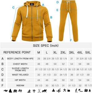 Sudadera con capucha transpirable Eco-Friendly Impreso Patrón sólido Invierno Peso pesado SWEATSUIT Técnica de diamantes de imitación Ligero - Product Image 6