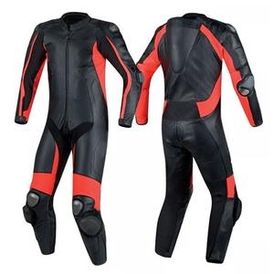 Traje de Carreras de Motociclismo de Cuero Transpirable Personalizado, de Primera Calidad, Resistente al Viento e Impermeable, Ropa de Carreras de Autos y Motos con Estampado - Product Image 1