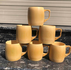 Cheap Price Wholesale Natural High Quality Eco Friendly Vietnam Bamboo Coffee <b>Cup</b>/Bamboo Mug With Logo Drink <b>Cup</b> With Handle - Product Image 4