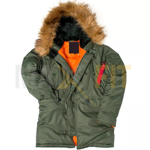 MAXFIT ENTERPRISES Chaqueta Parka de Invierno para Hombre Cómoda y Personalizable Estilo Clásico por New MAXFIT ENTERPRISES - Product Image 5