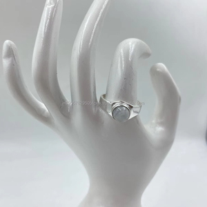 Anillos de moda con piedras preciosas de plata de primera calidad al mejor precio, diseño elegante étnico de alta calidad para bodas, ocasiones de compromiso religioso - Product Image 1