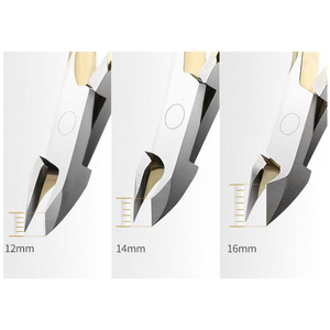 KAAMIR INSTRUMENTS Pince à ongles à mâchoires pointues en acier inoxydable, pour ongles épais, ouverture large, outil de manucure professionnel portable - Product Image 4