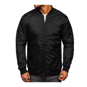 ชุดแจ็กเก็ตนักบินผู้ชายเสื้อผ้าชั้นนอกน้ำหนักเบามีซิปปิดสำหรับเจ้าหน้าที่โรงเรียนหรือทีมกีฬาใน2025 - Product Image 1