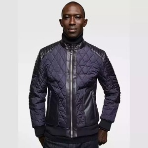100% Polyester Black Men's Winter Padded Jackets <b>Coats</b> With Low Prices Wholesale Puffer Jacket - Product Image 2