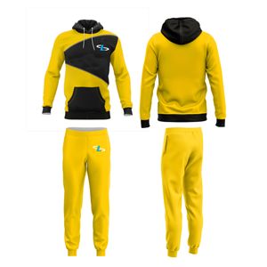 ชุดวอร์มสำหรับผู้ชายชุดวอร์มผ้าโพลีเอสเตอร์ออกแบบได้ตามต้องการ - Product Image 5