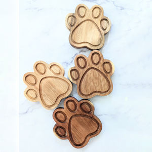 Juego de Posavasos de Madera de Acacia Natural, Diseño Nuevo, Precio Económico al por Mayor - Product Image 1