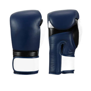 Gants de boxe de haute qualité Formation de combat professionnelle Gants de boxe Fabricants Gants de boxe en cuir véritable - Product Image 5