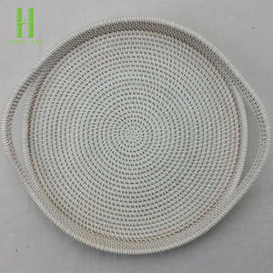 Bandeja de servicio de ratán Suministros de accesorios de hotel Restaurante y fiestas Bandeja de desayuno Hotel Fiestas de cumpleaños Suministro de Vietnam - Product Image 1