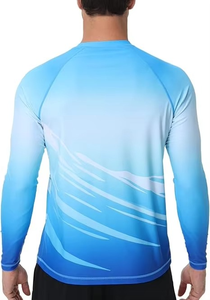 Vêtements de compression en spandex pour BJJ, rashguard personnalisé par sublimation, vêtements de fitness pour la salle de sport, rashguard pour entraînement MMA, sublimation - Product Image 3