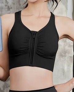 สปอร์ตบราสำหรับออกกำลังกายแบบไร้รอยต่อกำหนดโลโก้ได้เอง - Product Image 6