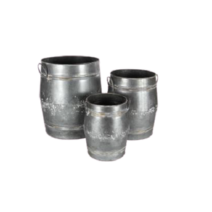 Macetas de Cobre con Asas, Diseño Admirable, Juego de Dos Macetas de Diferentes Tamaños y Formas - Product Image 4