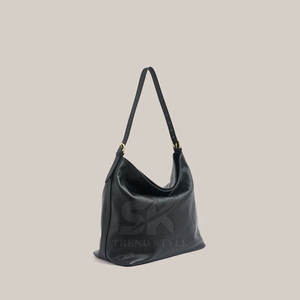 Nuevo Bolso Hobo de Cuero de Alta Calidad de un Solo Color, Informal, Cómodo, de Cuero de un Solo Color - Product Image 4
