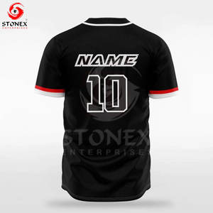 Vêtements de sport de qualité supérieure pour hommes Meilleur design Offre Spéciale polyester Maillot de baseball pour hommes - Product Image 2