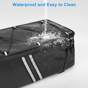 Sac de voyage réfléchissant étanche pour <span class=keywords><strong>vélo</strong></span>, sacs de selle de <span class=keywords><strong>vélo</strong></span> de 7 L pour voyage en plein air camping pique-nique, nouvelle collection <span class=keywords><strong>2022</strong></span> - Product Image 3