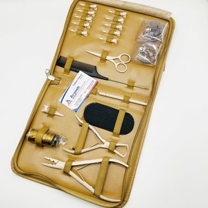 Tan Beige Nude Coated Acero inoxidable Micro Beads Extensiones de cabello Alicates Kit Tijera Tirando Loop-para extensiones de cabello humano - Product Image 4