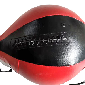 PU Leather Pear Shaped Boxing <b>Speed</b> <b>Ball</b> for Reflex Fitness Training with Custom Logo Printing - Product Image 4