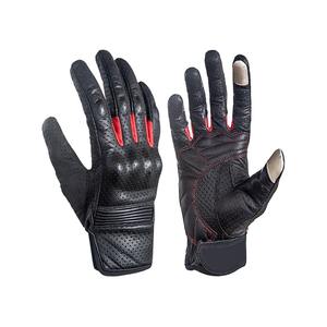 Guantes de Motociclismo Unisex con Logotipo Personalizado, de Cuero Impermeable para Invierno, con Cierre de Hebilla, Nueva Llegada - Product Image 4