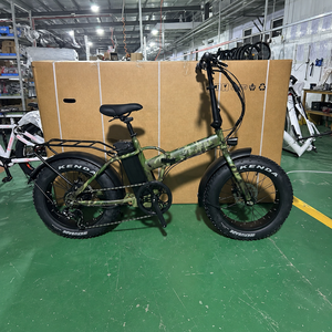 Bicicleta Eléctrica Plegable de 20 Pulgadas, 48V 1000W, Neumáticos Anchos, Motor en la Rueda Trasera, Cuadro de Aleación de Aluminio, para Desplazamientos Diarios - Product Image 1