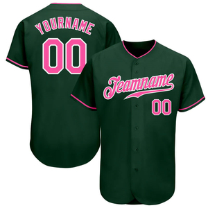 Best Quality Custom Logo Sublimation Baseball Softball Jerseys 100% <b>Polyester</b> Breathable Quick Drying Embroidered Tops <b>Shirts</b> - Product Image 5