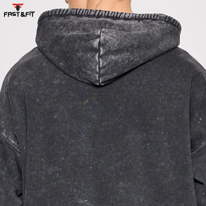 Heavyweight Acid <b>Wash</b> Hoodies Custom logo hoodies <b>men</b> <b>men's</b> hoodies Over Sized Acid Washed Hoodie - Product Image 5