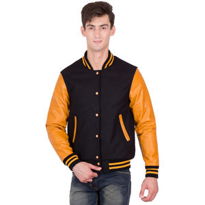 Veste universitaire personnalisée de style de rue pour hommes, belle qualité avec votre propre logo imprimé en différentes couleurs, soldes d'hiver - Product Image 2