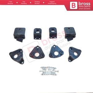 Support de fixation de phare BHL526+BHL527, kit de réparation avec languettes, côté gauche et droit, pour Caddy MK3 2K 2C Touran MK1 1T3 2010-2015 2K59982 - Product Image 2