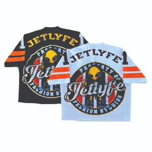 Maillot en maille streetwear personnalisé maillot de football américain fabricant de maillot de football rétro surdimensionné sublimé Boxy - Product Image 2