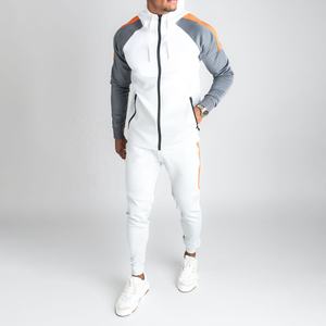 Nouveaux ensembles de sport de luxe pour hommes 2022 – Survêtements de gym côtelés avec capuche – Tenues de jogging d'été respirantes et écologiques - Product Image 4