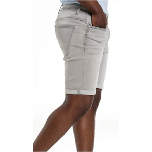 2025, superventas, pantalones cortos de mezclilla para hombre de la mejor calidad, ajustados de verano desgastados, únicos y elegantes para festivales, fiestas, servicio Oem - Product Image 6