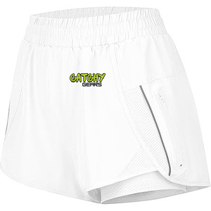 กางเกงขาสั้นรัดรูปสำหรับผู้ชายกางเกงชายหาดเนื้อผ้าผ้าใบระบายอากาศได้ดีแห้งเร็วสำหรับออกกำลังกายในฤดูร้อน - Product Image 2