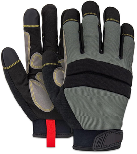 Gants de mécanicien en néoprène, microfibre, cuir synthétique, tissu élastique, vente - Product Image 4