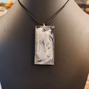 Mejor calidad resina rtesinNecklace hecho a mano joyería de moda india señoras niñas símbolo cristiano promoción exclusiva natural - Product Image 1