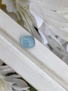 Cabujones con forma de cojín de Aguamarina natural Color superior Piedra preciosa suelta de 4,61 quilates con buen brillo para la fabricación de joyas - Product Image 3