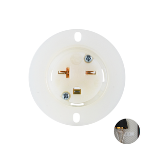 แบรนด์คุณภาพสูง NEMA L6-15 NEMA หน้าแปลนเต้ารับสัญญาณหน้าแปลนล็อคแบบแม่นยําเพื่อความปลอดภัยที่เหมาะสมที่สุด - Product Image 1