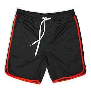 Shorts de sport pour hommes, style streetwear, en coton/polyester, séchage rapide, respirants, écologiques, avec cordon de serrage, vente en gros - Product Image 1