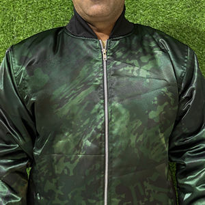 Veste bomber d'hiver imperméable et coupe-vent de haute qualité pour homme, design personnalisé à la mode, 100% polyester - Product Image 3