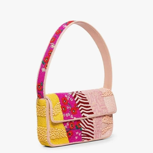 Bolso de Mano Mini Bordado con Cuentas de Cristal Artesanal, Bolso de Lujo para Eventos Nocturnos y Vacaciones, Perfecto para Fiestas y Vacaciones - Product Image 1