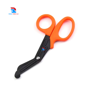 Ciseaux de pansement d'urgence médicaux professionnels EMT ciseaux de pansement Lister pansement chirurgical en acier inoxydable et outil d'extérieur - Product Image 3