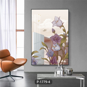 Tulipanes decoración de arte del norte de Europa pintura moderna Simple sala de estar pintura colgante pasillo pintura de piso a techo - Product Image 5
