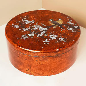 Boîte de laque durable fabriquée à la main à bas prix boîtes laquées de fournisseur direct - Product Image 4