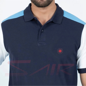 Chemise de golf décontractée à manches courtes pour homme, coupe classique, haut d'été, nouveau design, vente en gros OEM, 100 % polyester, séchage rapide - Product Image 4
