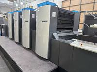 Prensa de Impresión Offset de Cuatro Colores Speedmaster SM102-4P3 Usada, Fabricada en Alemania, Modelo 1999, Impresora Automática de Facturas en Papel
